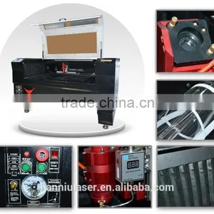 CE,FDA Certification 1300*900mm HQ-1390Z Co2 Laser Leather Cutting Machine With the Dust Cover thumbnail-1