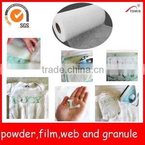 PES/copolyester Hotmelt Adhesive Film for Fabric Laminating thumbnail-3