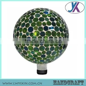 Wedding Round Shape 10" Mosaic Glass Decoration Outdoor Led Ball Lights thumbnail-4