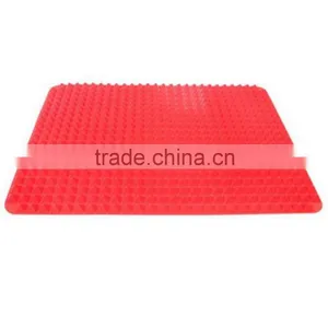 Silicone Cooking Mat Kitchen Red Pan Nonstick Silicone Baking Mat Mould Cooking Mat Oven Baking Tray Kitchen Tools thumbnail-3