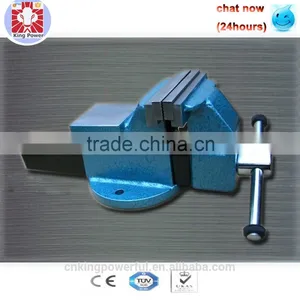 High Quality Casting Steel Bench Vise With Anvil thumbnail-1