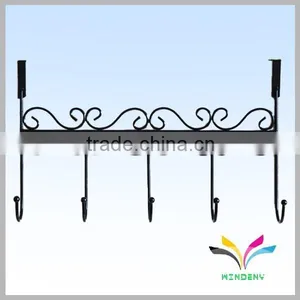 China Manufacturer Best Selling High Quality Fancy Antique Durable Metal Decorative Wall Mounted Coat Racks thumbnail-5