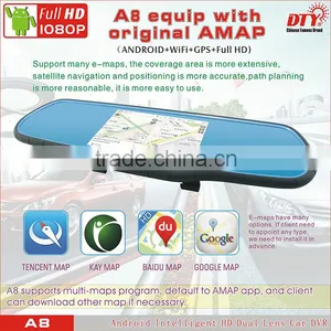 DTY Car Wireless Reversing Camera With Rearview Mirror,video Recorder for Car,A8 thumbnail-6