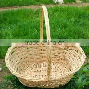 Storage Basket Wicker Basket Fruit Basket thumbnail-1