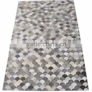 Hair-On Cowhide Leather Carpet M-72 thumbnail-1