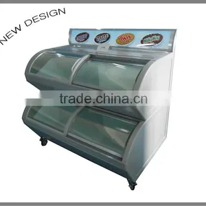 2 Tiers Showcase Freezer,super Market Freezer,ice Cream Freezer,one Layer Showcase Freezer,Multilayer Showcase thumbnail-1
