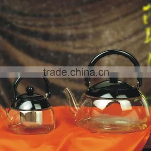 Top-grade Tea Set Borosilicate Glass Tea Pot Sets thumbnail-1