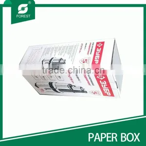 White Cardboard Packing Box Prined Paper Box With CMYK Printing thumbnail-6