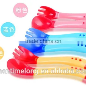 Plastic Baby Spoon Baby Training Spoon Baby Bottle Spoon thumbnail-1