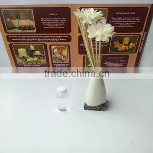 Decorative Aroma Ceramic Sola Flower Fragrance Diffuser With Rattan Sticks thumbnail-4