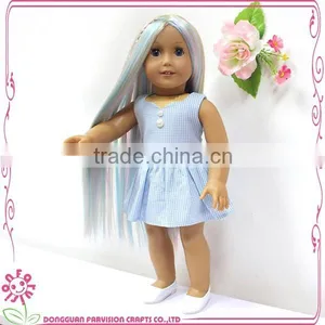 18" Fashion American Girl Doll Plastic Model Vinyl Baby Doll thumbnail-2
