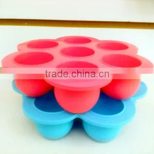 HOT Sale LFGB & FDA Approved Silicone Baby Food Storage Containers thumbnail-5