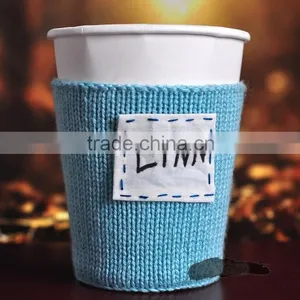 Knitted Coffee Cup Sleeves,knitted Bottle Sleeve,hot Cup Sleeve thumbnail-3