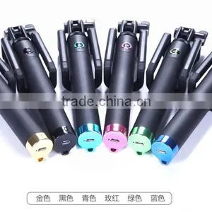 2015 Generation 3 Preminum Selfie Stick With Bluetooth Control Monopod With Fold Clip thumbnail-2