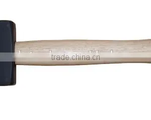 High Quality Carbon Steel German Type Safety Stoning Hammer With Plastic Coated Handle and Fiberglass Handle thumbnail-1
