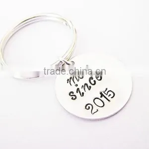 Stamped Logo Personalized Mom Keychain for Mom Gift thumbnail-1
