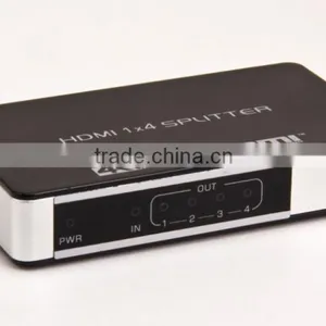 New 1x4 3D HDMI Splitter for HDTV HDMI V1.4 1080P Audio Video Splitter Extender thumbnail-1