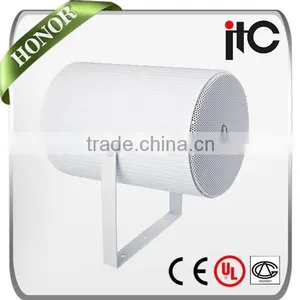 ITC T-770 15W 6" Public Address System IP66 Outdoor Highly Directional Speakers thumbnail-1