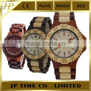 5 Years Natural Wooden Made Luxury Unisex Wooden Watch Analog Quartz thumbnail-1