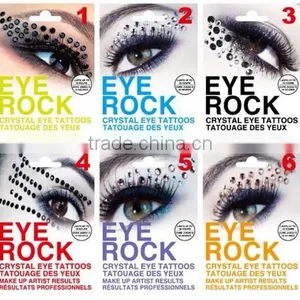 DIY Product Custom Eye Rock Crystal Diamond Shaped Sticker for Girls thumbnail-1