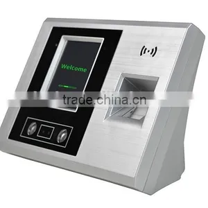 Face & Fingerprint Recognition Time Attendance Recorder With Software thumbnail-1