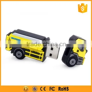 Promotional Gift Cartoon Car PVC Custom Usb Flash Drive Supplier's Choice thumbnail-1