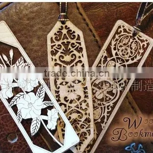 Wooden Bookmarks, Wooden Bookmarks, Bookmarks, Wood Carving Bookmarks, Bookmarks, Carved Wood Hollow Out, Wood thumbnail-1