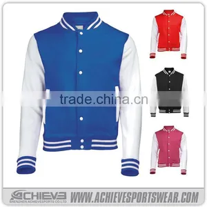 Wholesale Blank Bomber Jackets, Men Cheap Track Jackets thumbnail-5