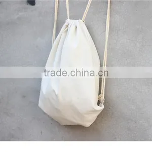 Colorful Canvas Drawstring Travel Bag School Bag thumbnail-5