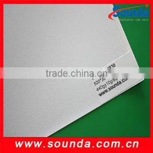 440Gsm 300D*500D 18*12 High Quality Frontlit Flex Film thumbnail-1