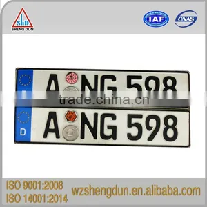 Accept Customized Car License Plate thumbnail-5
