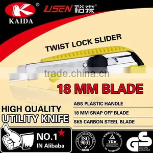 Stationery 18mm Snap Off Blade Plastic Handle Cutter Knife thumbnail-3