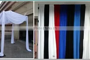 RK Fire Retardant Sheer White Drapes Pipe and Drape for Weddings Decoration thumbnail-3
