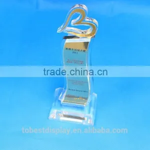 Shenzhen Tobestdisplay Factory Custom Shaped Acrylic Awards thumbnail-2
