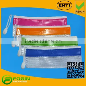 Popular Cheap Plastic Different Colors Pencil Case With Zipper Quality Choice thumbnail-1
