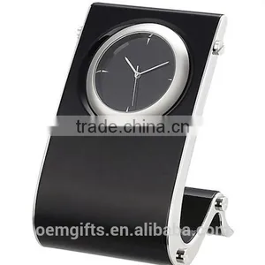 Promotion Zinc Alloy And Aluminium Alloy Designer Desk Clock thumbnail-2