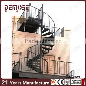 Hot Sale Iron Stairs for Outside Prices thumbnail-1