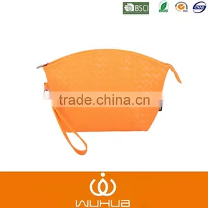 Hot Sale Double-deck Cosmetic Bag Weave Makeup Bag thumbnail-6