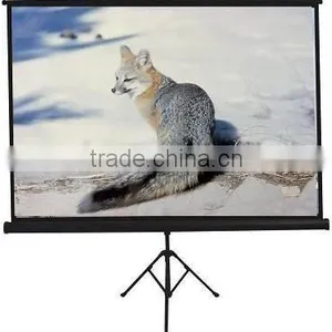 100"(16:9) Remote Electric Wall Mount Projector Screen thumbnail-5