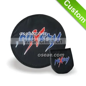 Custom Foldable Ceiling Fan Nylon Folding Fan With Pouch for Promotion Foldable Ceiling Fan thumbnail-1