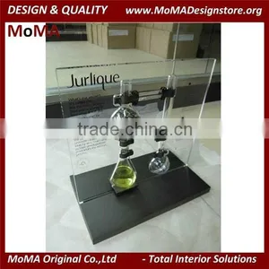 Clear Acrylic Cosmetic Display Stand, Custom Perfume Display Stand thumbnail-1