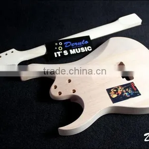Customized Diy Made Left Hand Electric Guitar Kit thumbnail-4