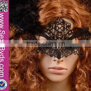 Wholesale New Fashion Lace Halloween Party Mask thumbnail-2