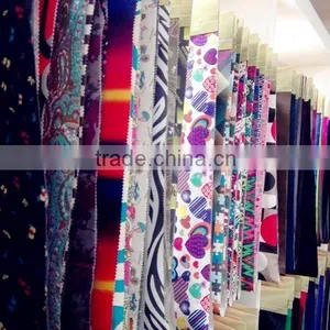 Polyester Bags Material Printed Fabric Make up Bags With Pvc Coating thumbnail-2