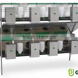 Rabbit Cage 2 Floors, 2 Nests, 4 Compartments. Model Silleda. thumbnail-1