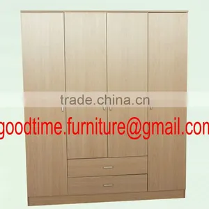 Bedroom Closet Wood Wardrobe Cabinets thumbnail-1