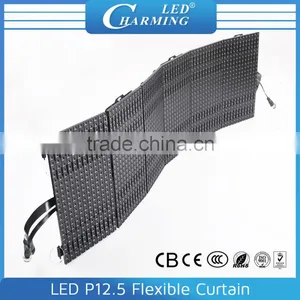 Outdoor Led Advertising Display Screen Cheap Price/flexible Led Screen for Stage Back Light thumbnail-1