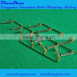 Customized Electric Socket Brass Parts Applied for Extension Outlet thumbnail-1