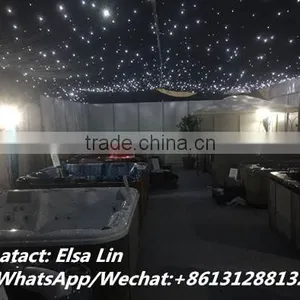 Sound Activated Ceiling Led Sky Star Curtain Led Fabric With Dmx Control thumbnail-1