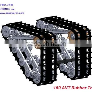 COPOWER ATV Rubber Track System Snow Track System (Direct Factory) thumbnail-1